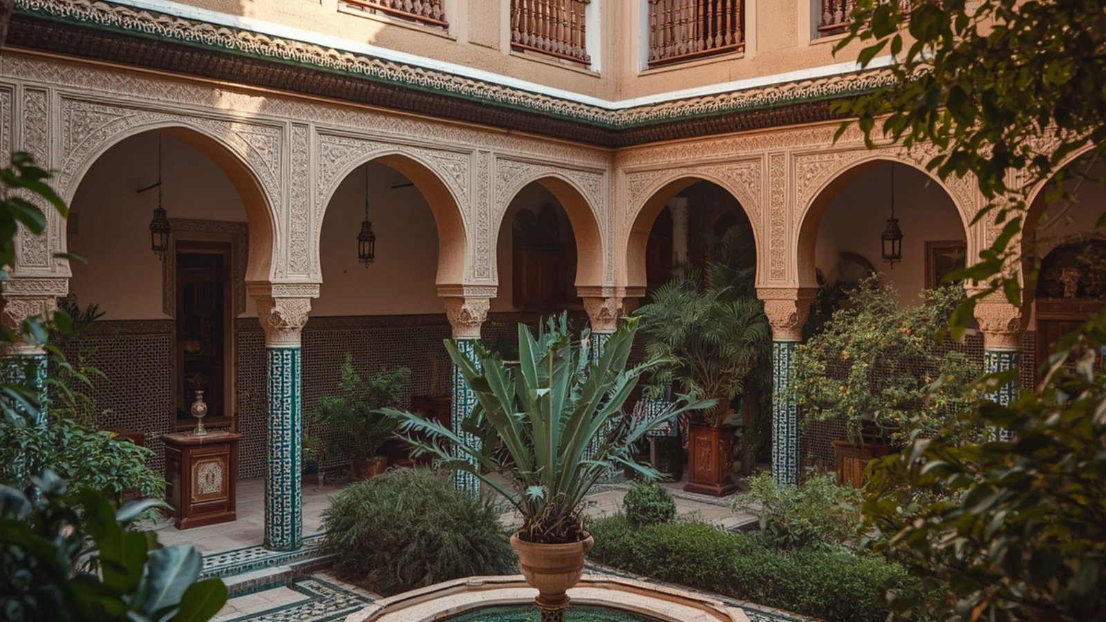 décoration riad marrakech